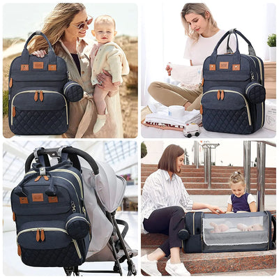 4-In-1 Baby Diaper Bag